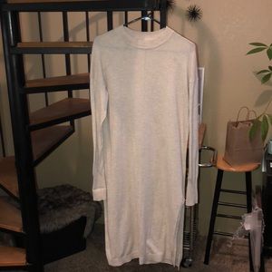 Long sweater dress